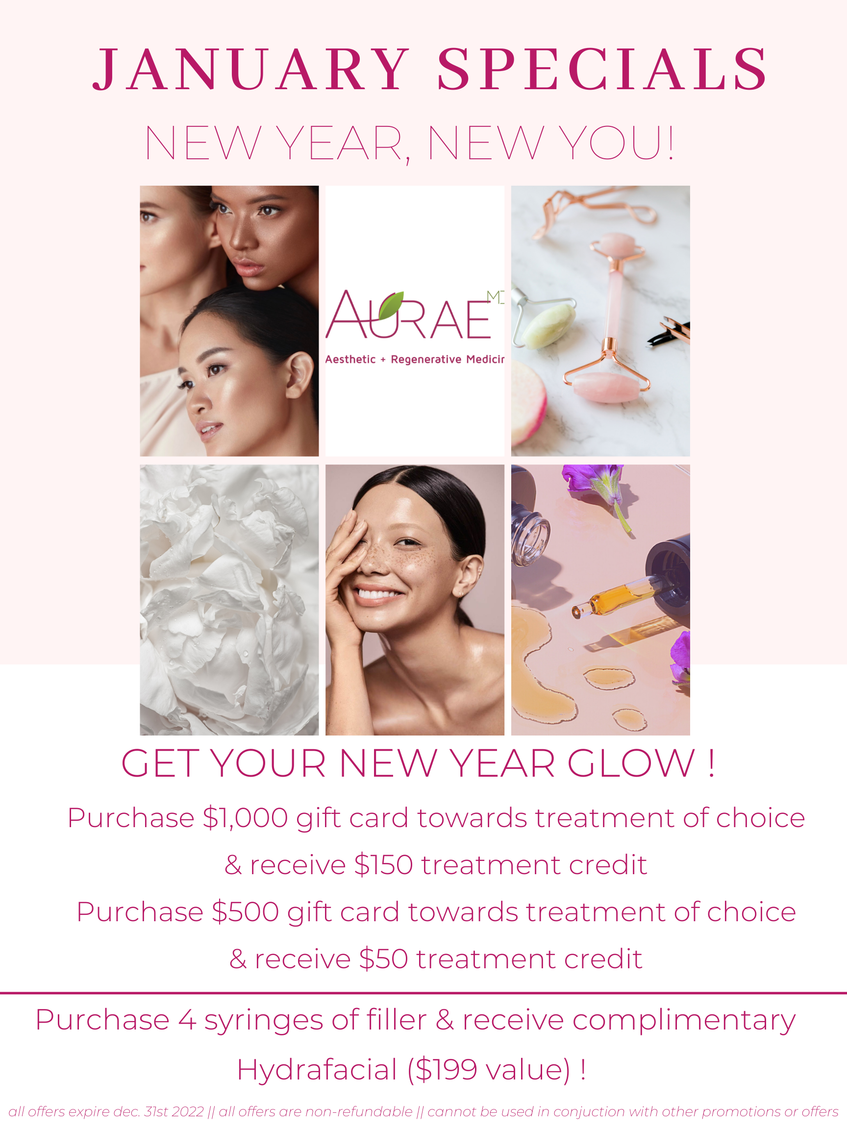 Aurae MD - JANUARY SPECIALS