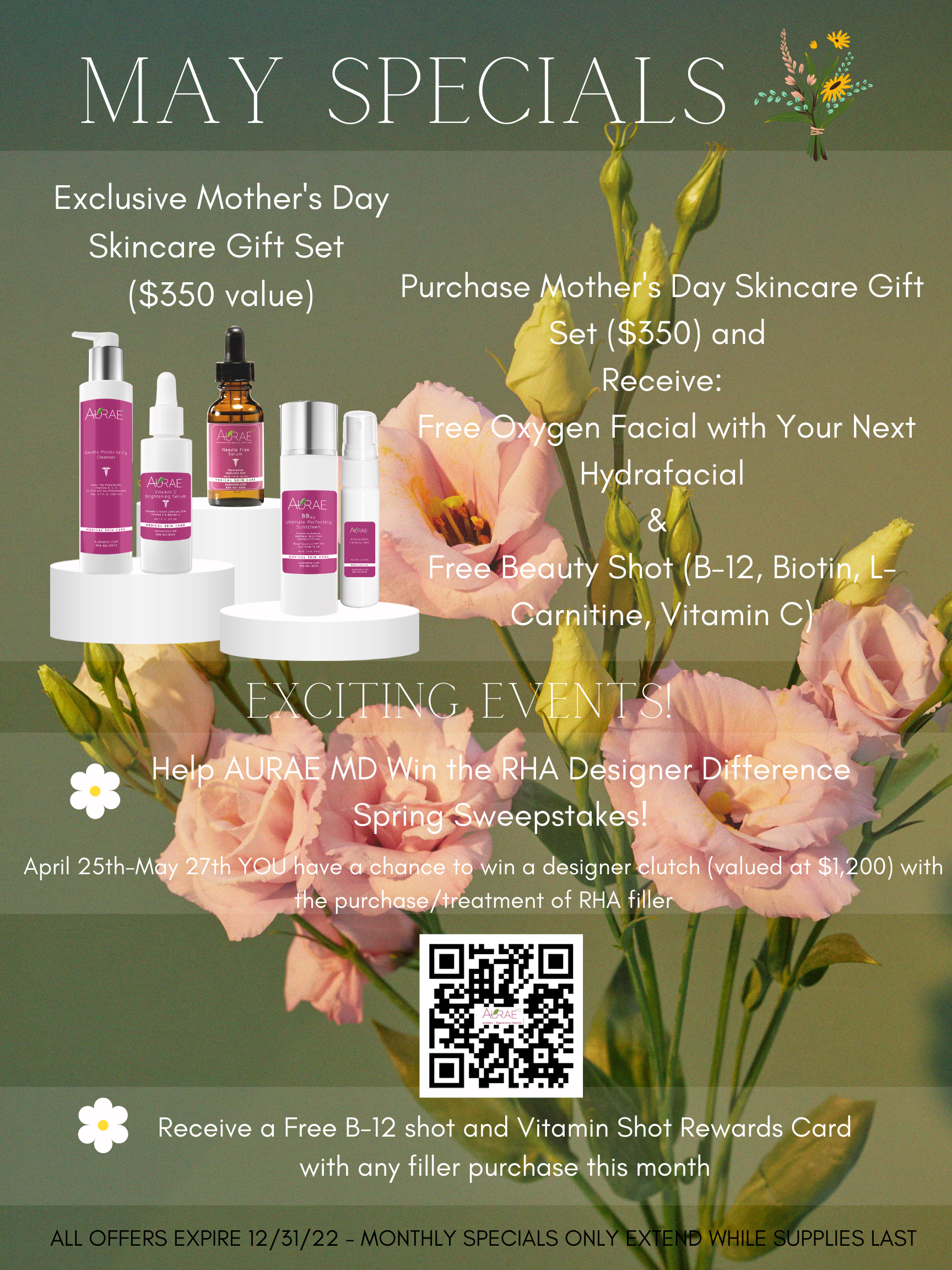 Aurae MD - May Specials 2022